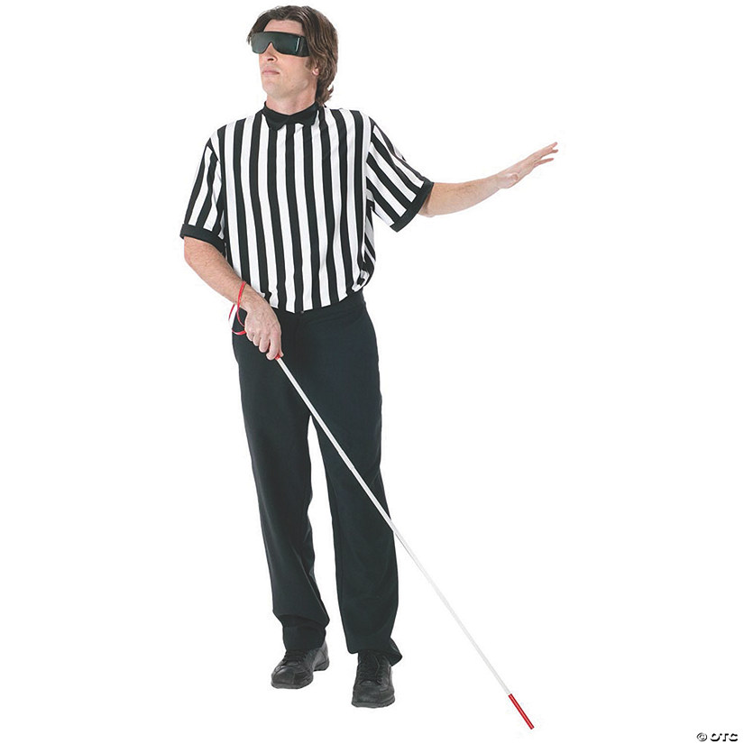 Men's Referee Blind Kit Costume - Standard Image