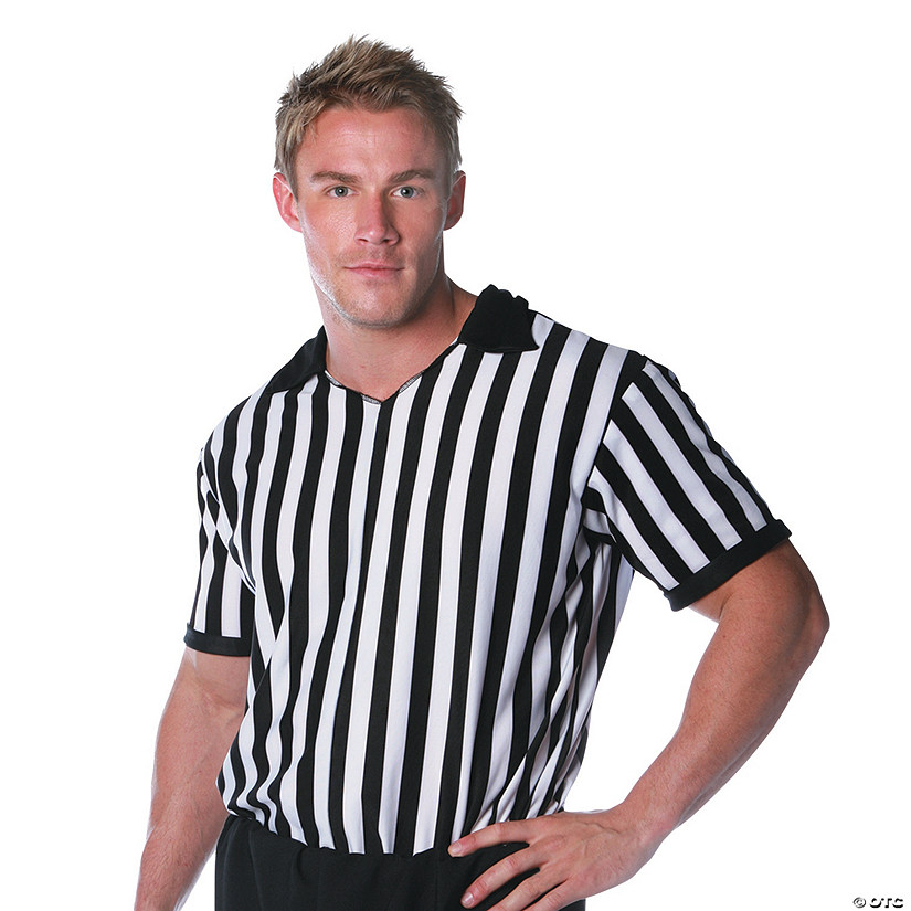 Men's Referee Shirt Costume | Halloween Express
