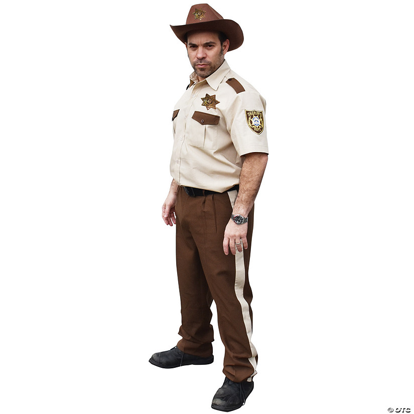 Men's Rick Grimes Sheriff Costume Image