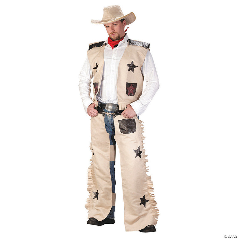 Men's Rodeo Cowboy Costume Image