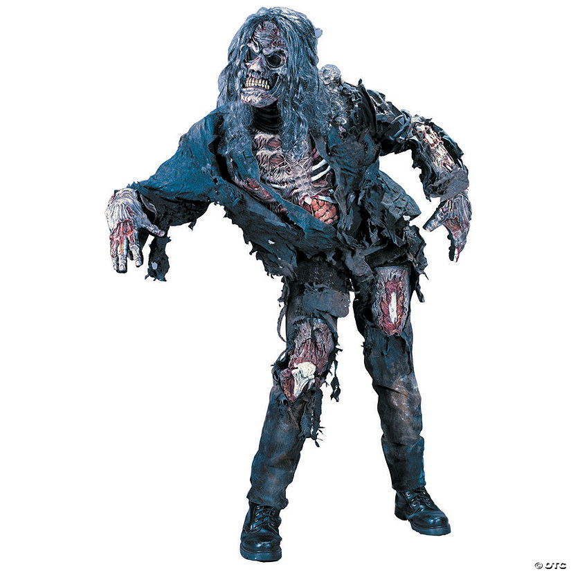 Men's Rotting Zombie Costume - Standard Image