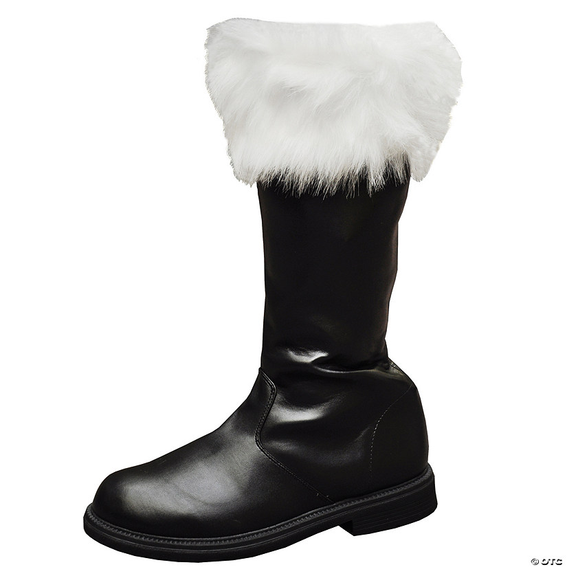 Men's Santa Boot With Fur Cuff Image
