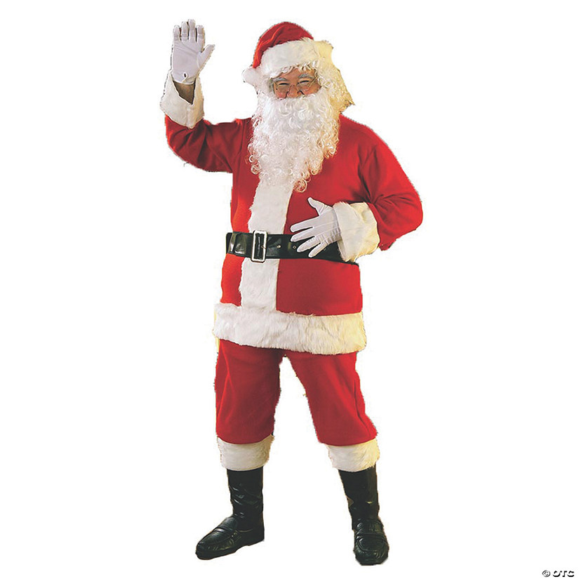 Men's Santa Suit Costume Image