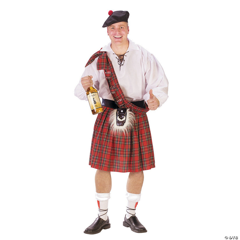 Men's Scottish Kilt Image