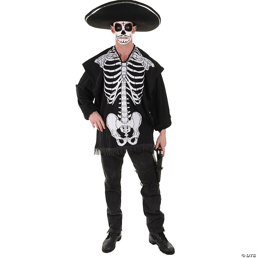 Men's Skeleton Serape Image