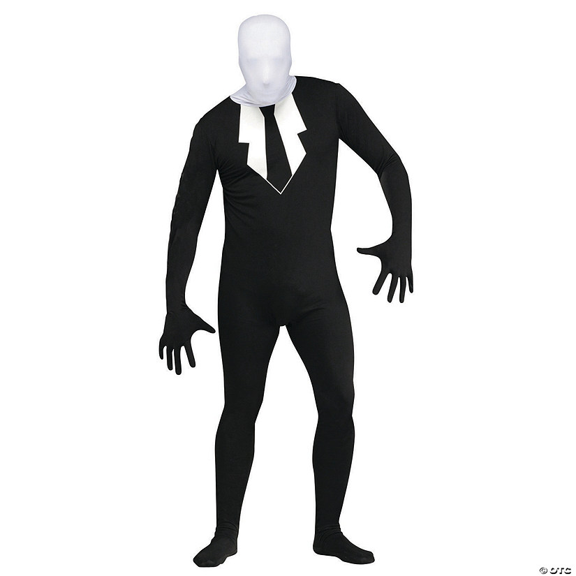 Men's Skinny Man Skin Suit Costume Image