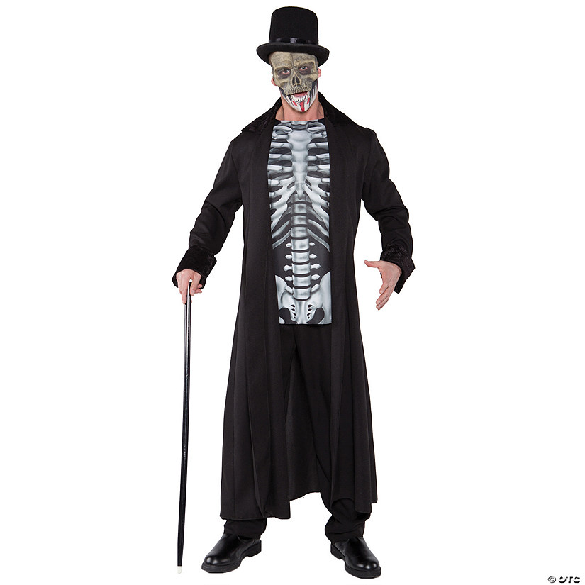 Men's Skull Master Skeleton Costume Image