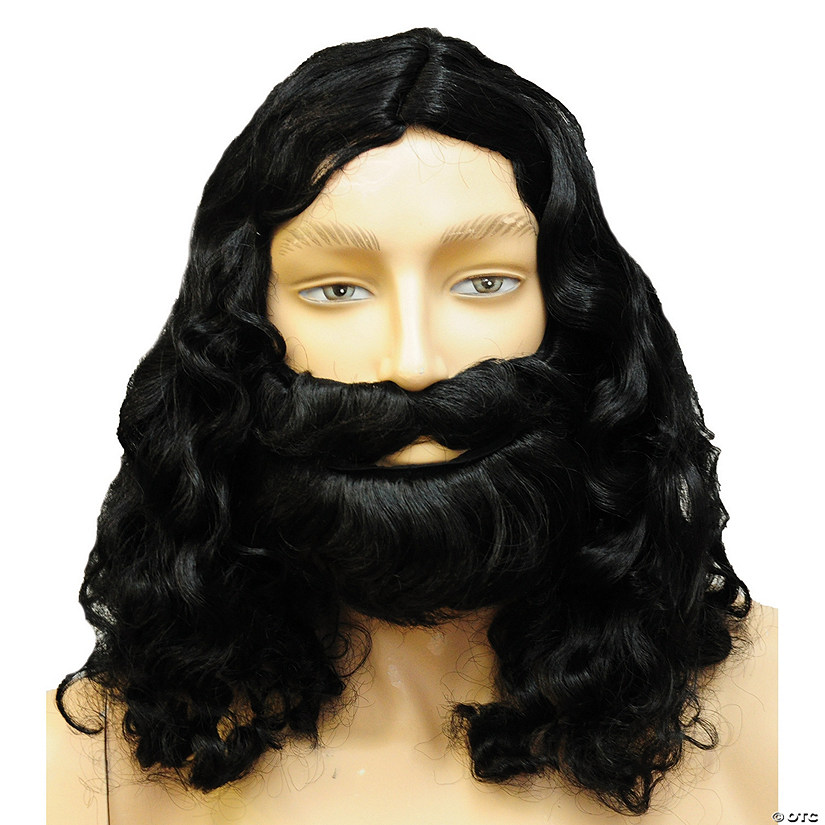 Men's Special Bargain Biblical Wig Set Image