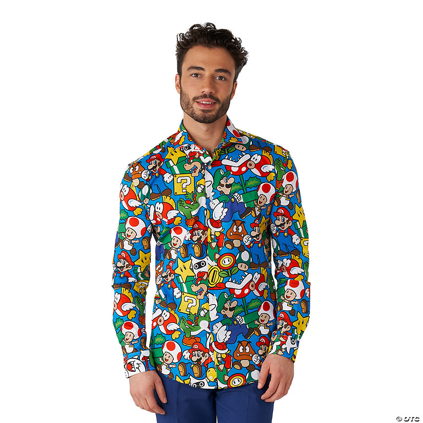 Men's Super Mario&amp;#8482; Dress Shirt Image