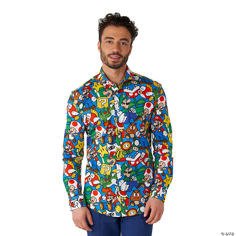 Men's Super Mario&#8482; Dress Shirt Image