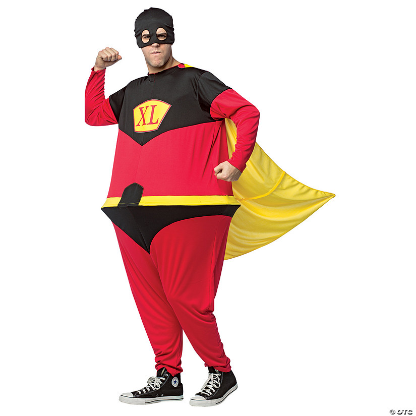 Men's Superhero Hoopster Costume Image