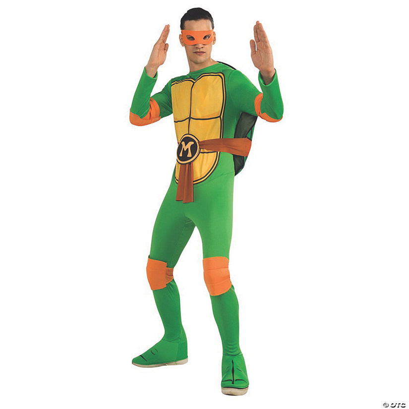 Men's Teenage Mutant Ninja Turtles Michelangelo Costume Image
