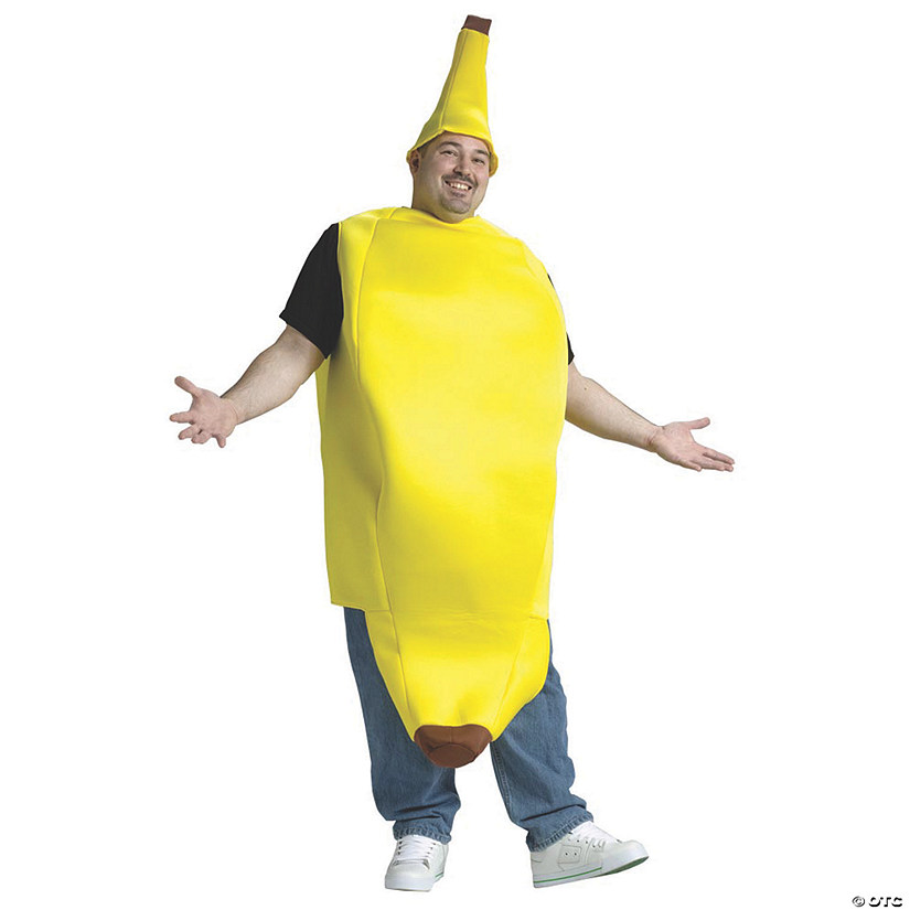 Men's The Big Banana Costume Image