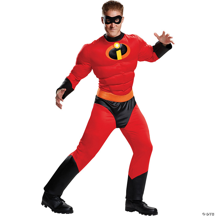 Men's The Incredibles 2 Classic Muscle Mr. Incredible Costume Image