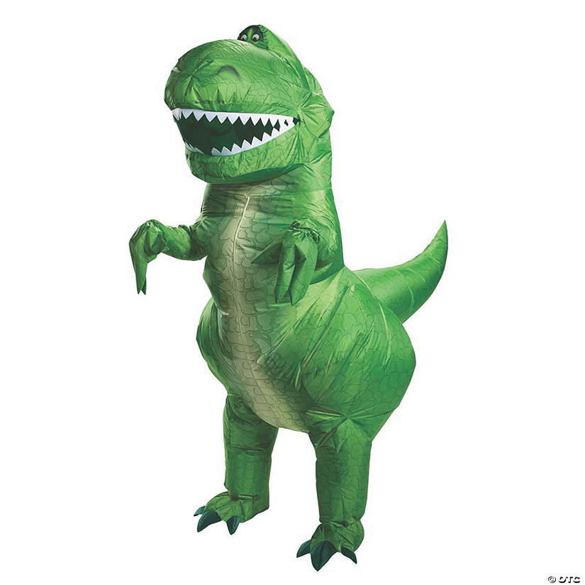 Men's Toy Story 4&amp;#8482; Inflatable Rex Costume Image