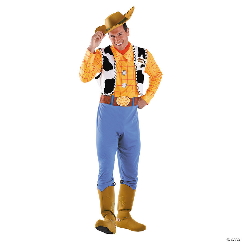 Men's Toy Story Deluxe Woody Costume Halloween Express