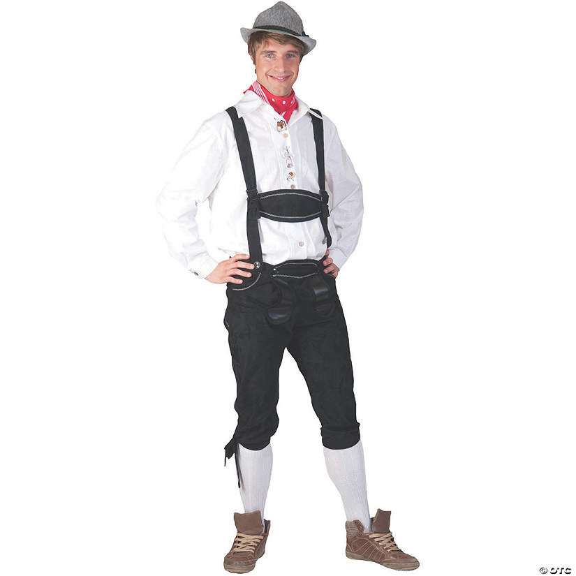 Men's Tyrolean Shirt Costume - Medium Image