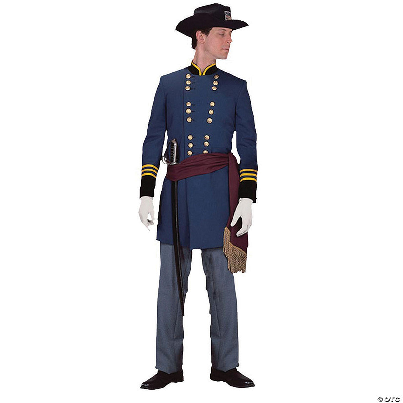 Men's Union Officer Costume - Large Image