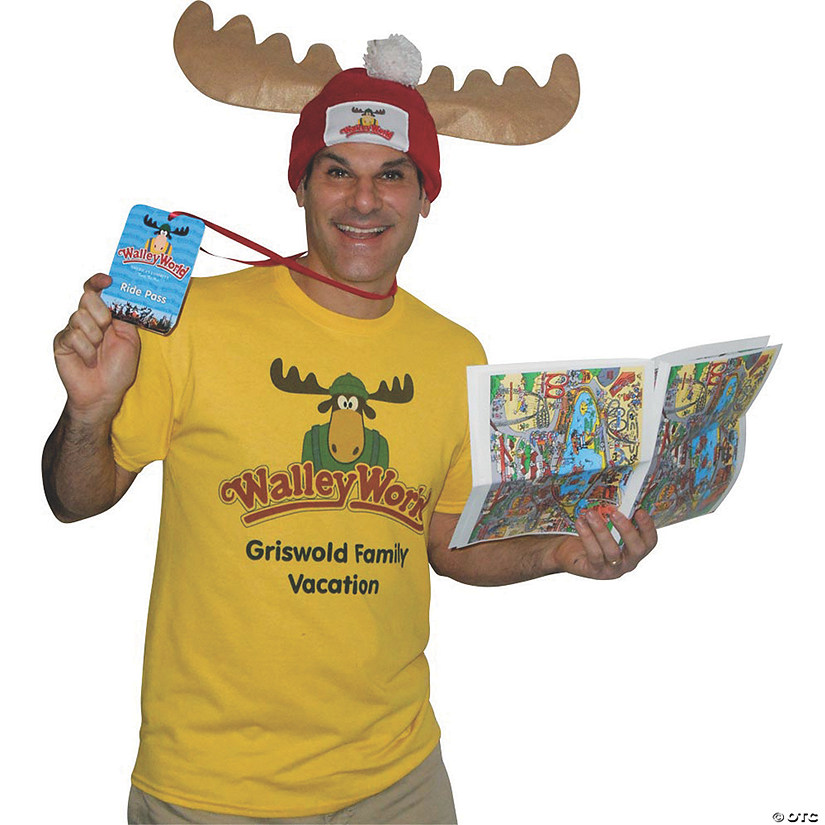 Men's Wally World Park Fan Costume Image