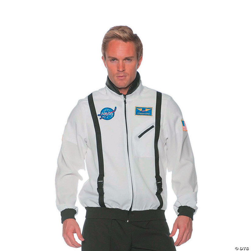 Men's White Space Jacket - Standard Image