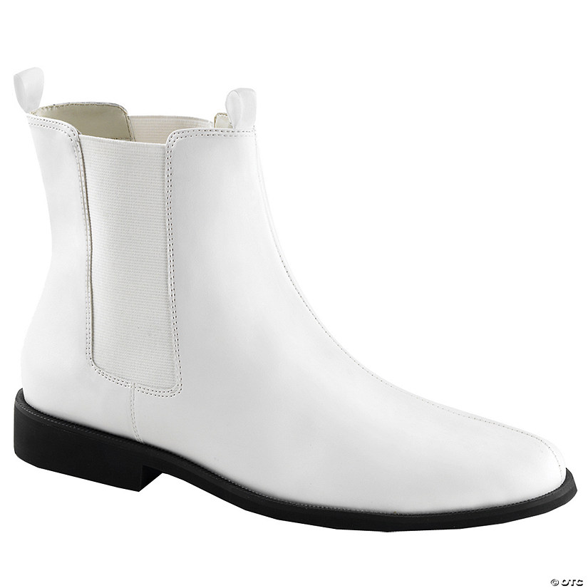 Men's White Trooper Boots Image
