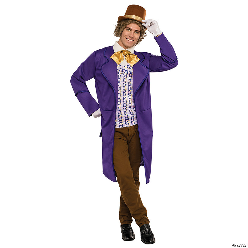 Men's Willy Wonka Costume Image