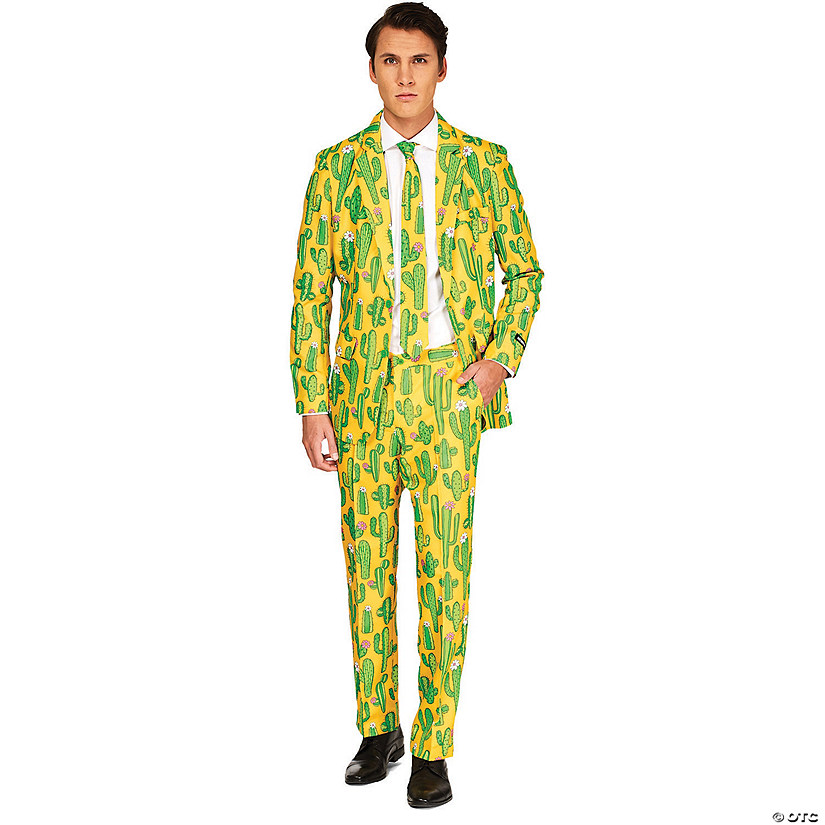 Men's Yellow Cactus Suit Image