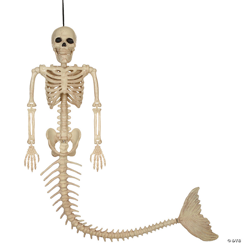 Mermaid Skeleton Decoration Halloween Express
