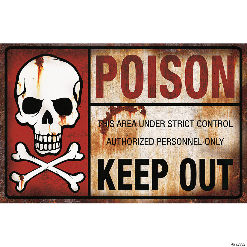Metal Poison Sign Image