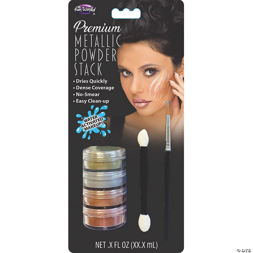 Metallic Water-Activated Make Up Stacks Image