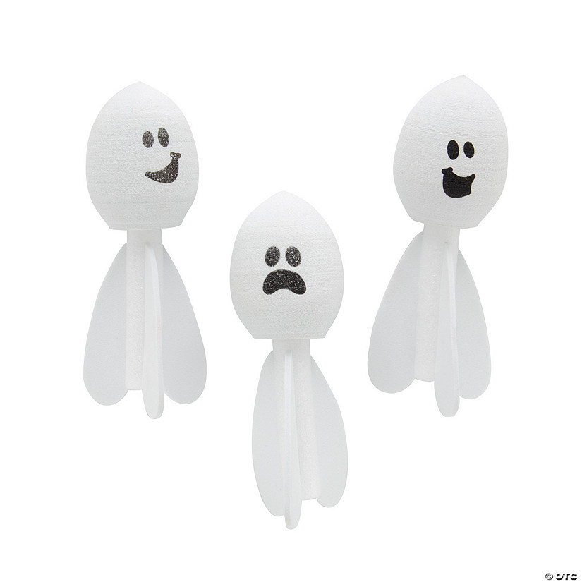 Mini Halloween Ghost White Foam Missiles Image