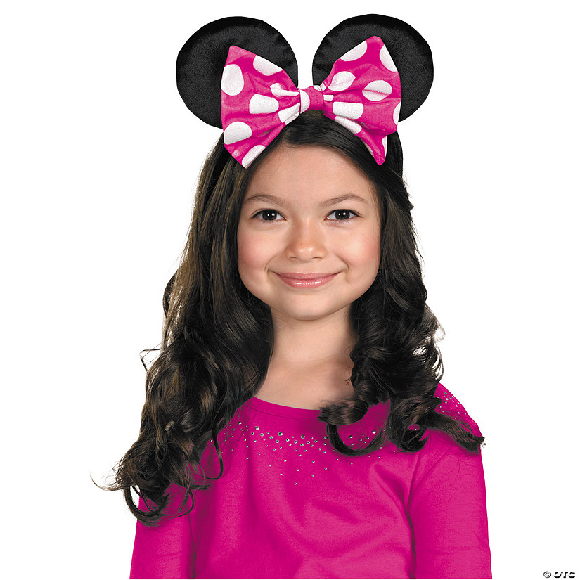 Minnie Mouse Ears with Reversible Bow Image