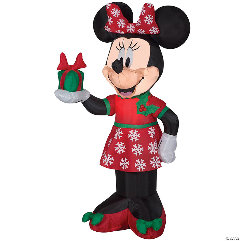 Minnie With Present Airblown Image