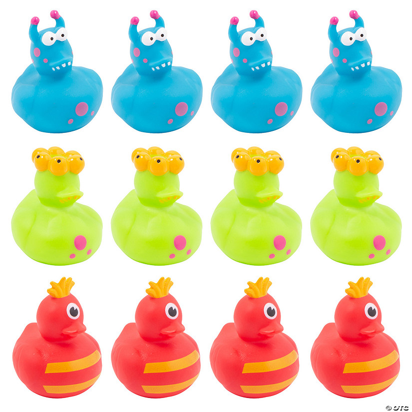 Monster Rubber Ducks - 12 Pc. Image