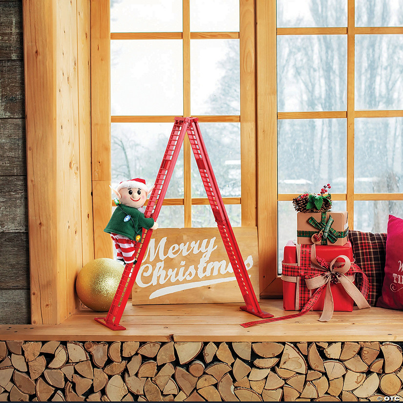 Mr. Christmas Elf Tabletop Climber Image