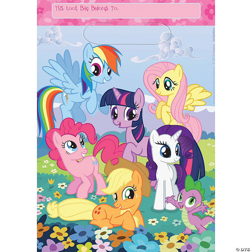 My Little Pony Folded Loot Bags Image