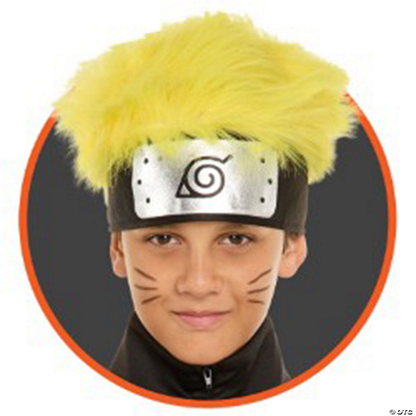 Naruto Leaf Headband with Hair Image