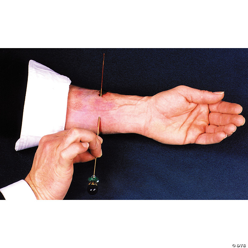 Needle Thru Arm Image