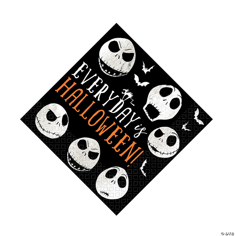 Nightmare Before Christmas Jack Skellington Luncheon Napkins - 16 Pc. Image