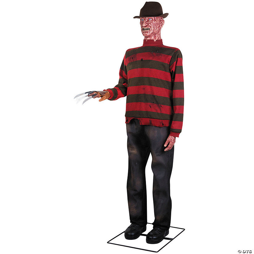 Nightmare on Elm Street&amp;#8482; Life-Size Freddy Krueger Animated Decoration Image