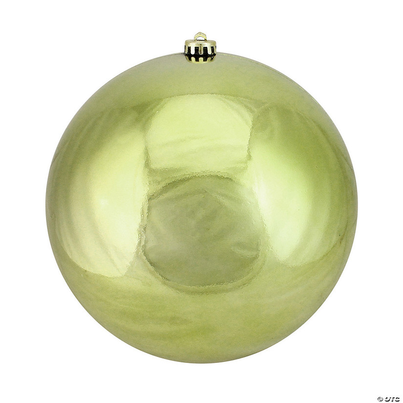 Northlight Shiny Kiwi Green Shatterproof Christmas Ball Ornament 10" (250mm) Image