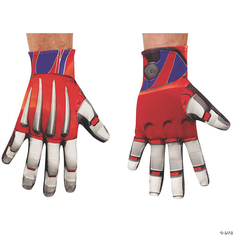 Optimus Prime Costume Gloves Image