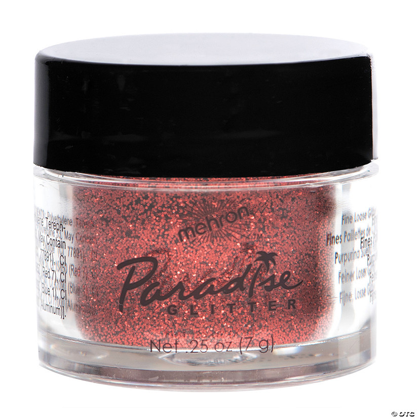 Paradise Glitter Red  0.25 Oz Image