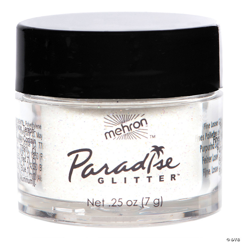 Paradise Glitter White  0.25 Oz Image