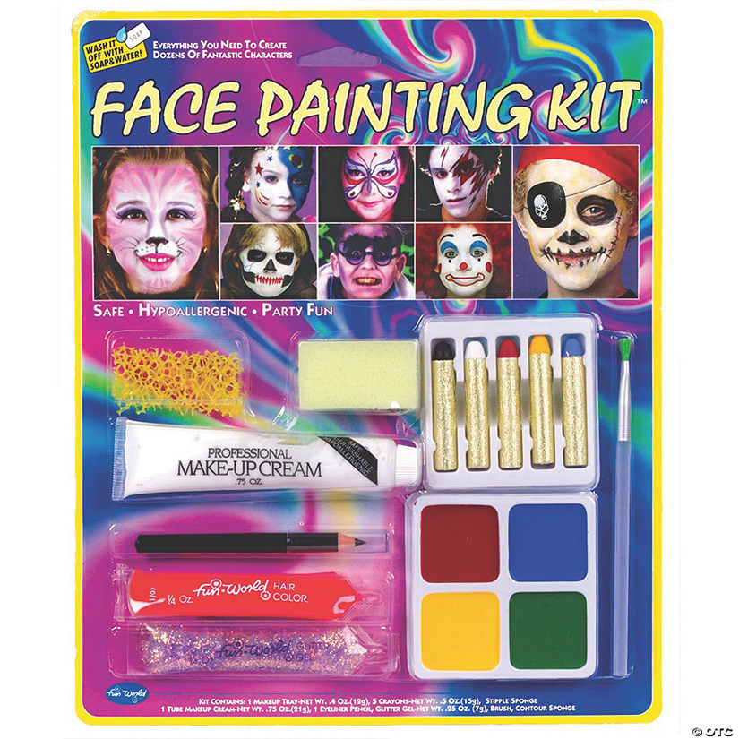 Party Face Painting Makeup Kit Image