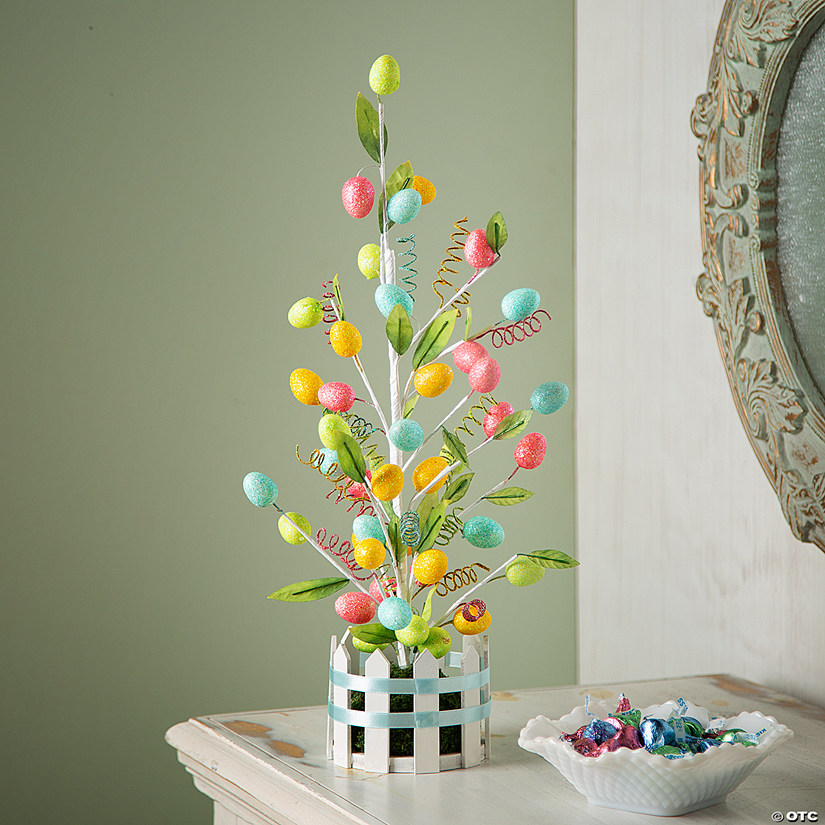Pastel Easter Egg Tree Decoration Image
