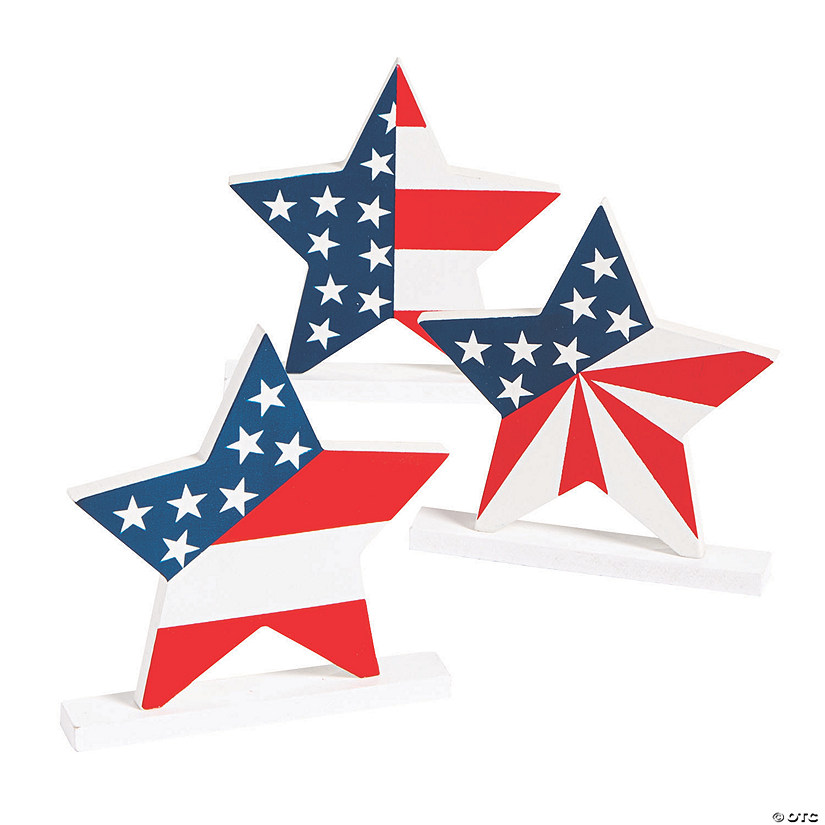 Patriotic Decorative Stars Image