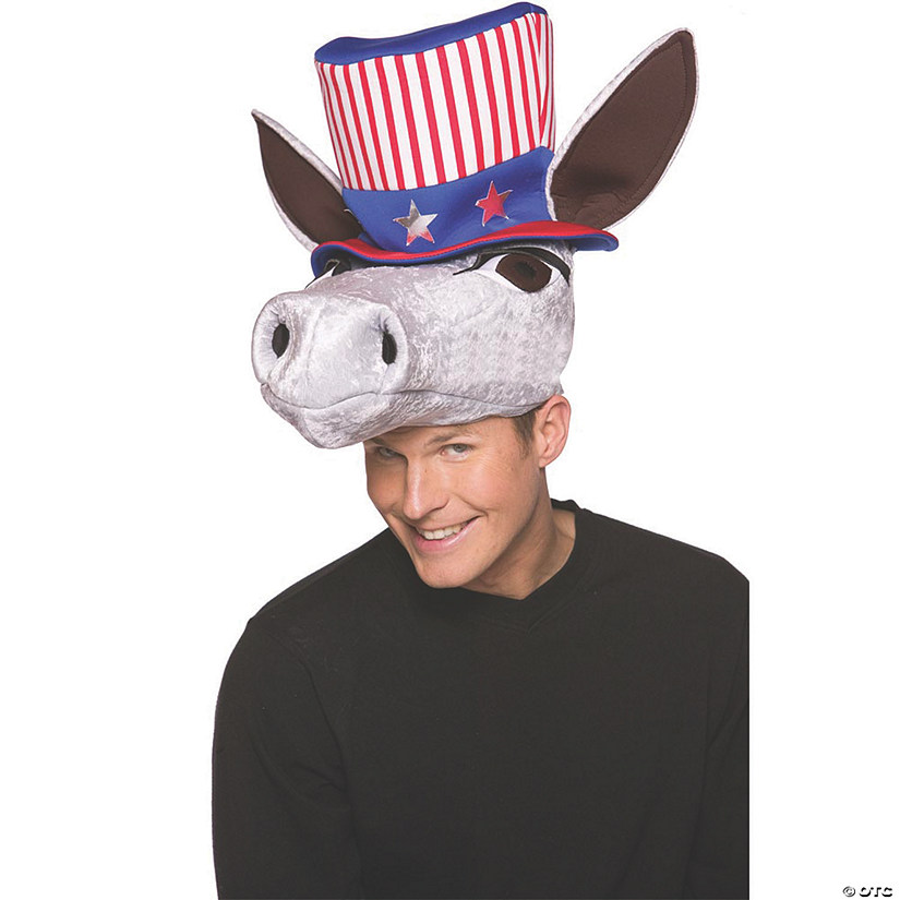 Patriotic Democrat Donkey Hat Image