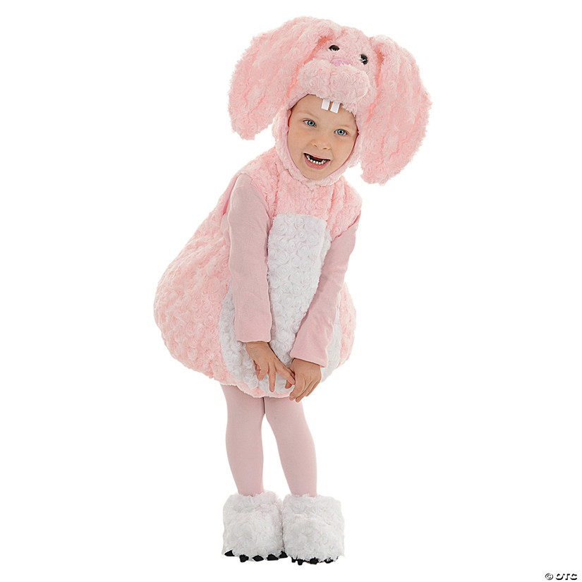 Pink Bunny Toddler Costume Image