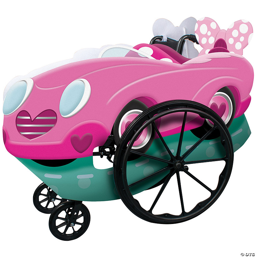 Pink Minnie Adaptive Wheelchair Cover Image